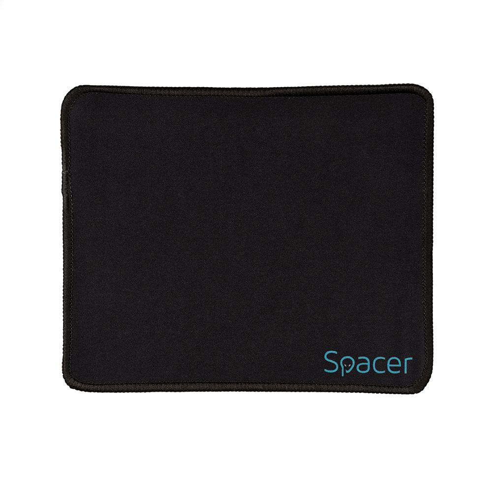 MOUSE PAD SPACER SP-PAD-S, cauciuc si material textil, cusut pe