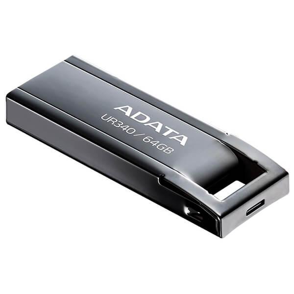Memorie USB Flash Drive Adata UR340, 64GB, USB 3.2, black - imagine 3