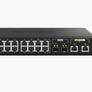 Switch QNAP M2116P CPU Microchip VSC7448-02, 16 porturi 2.5GbE (RJ45)