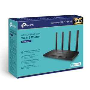 TP-Link Router Gigabit Dual-Band Wi-Fi 6 AX1500 ARCHER AX17, Standarde