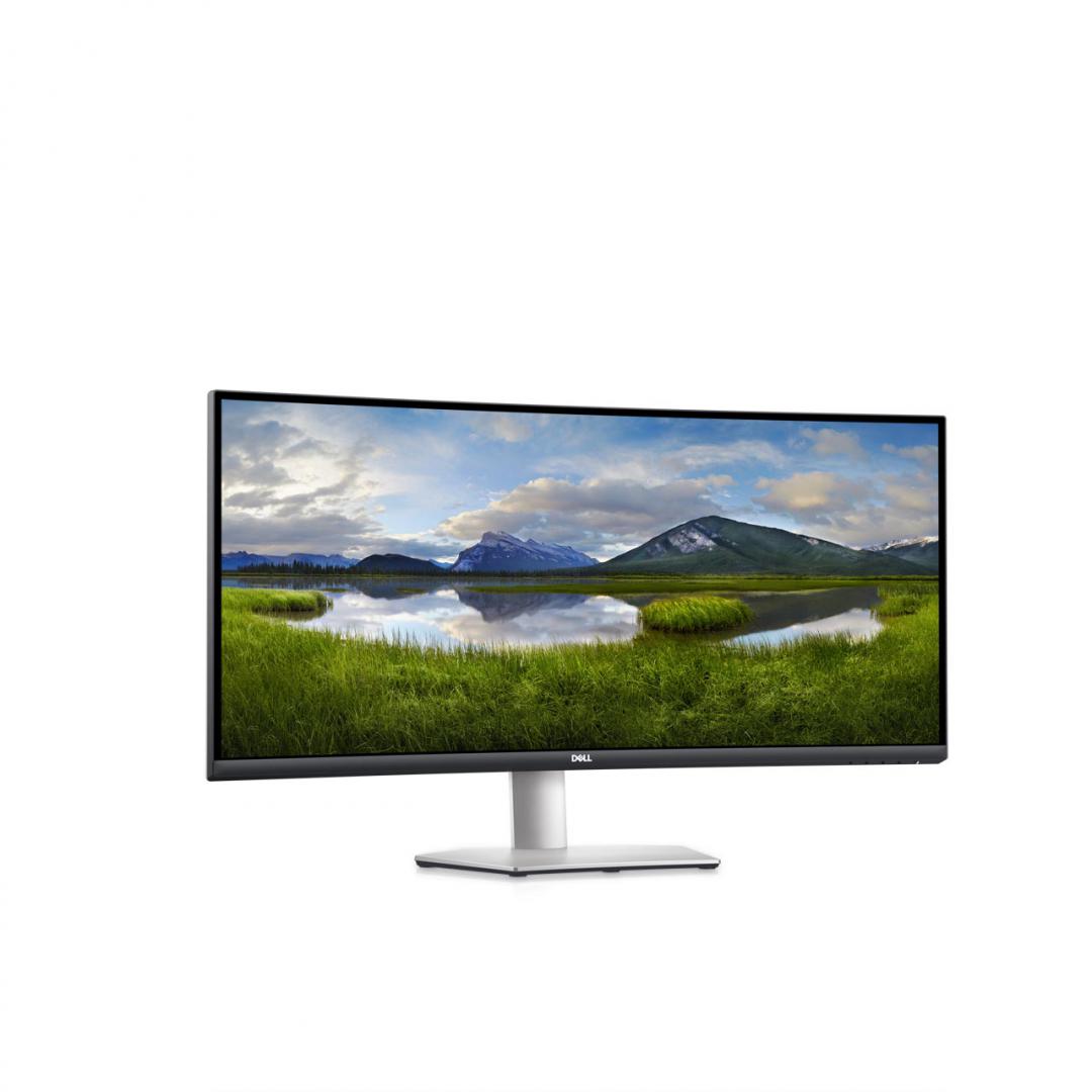 Monitor Dell Curved USB-C 34'', 3440 x 1440, TFT LCD, - imagine 4