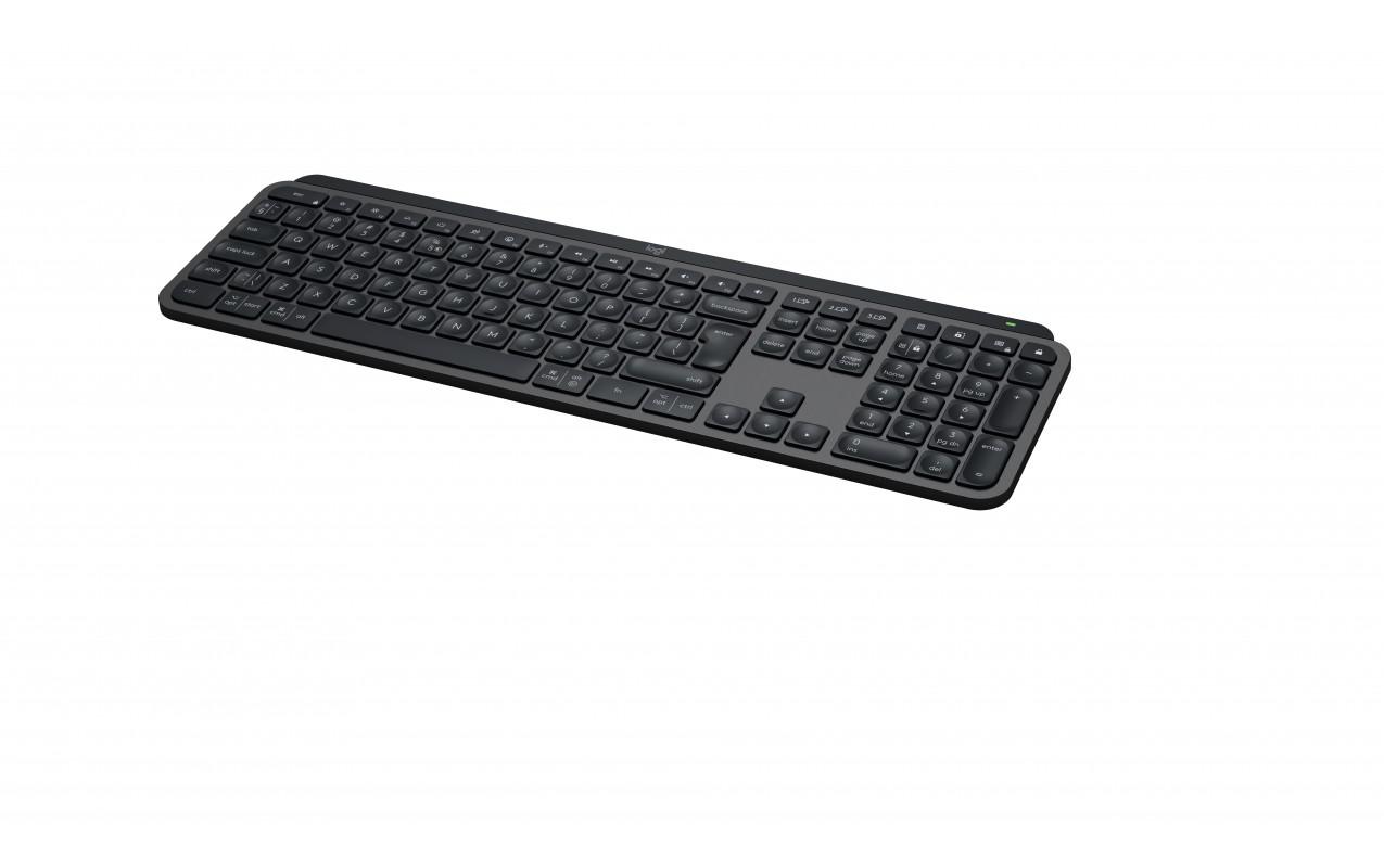 Tastatura Logitech MX Keys S, Iluminare, 2.4GHz&Bluetooth, USB-C, US INTL - imagine 4
