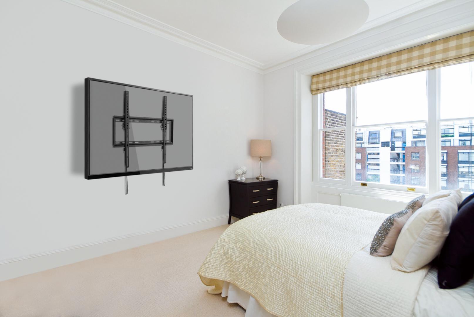 Suport de perete Akai cu inclinatie 0/-8°, diagonala display 32"-55", - imagine 8