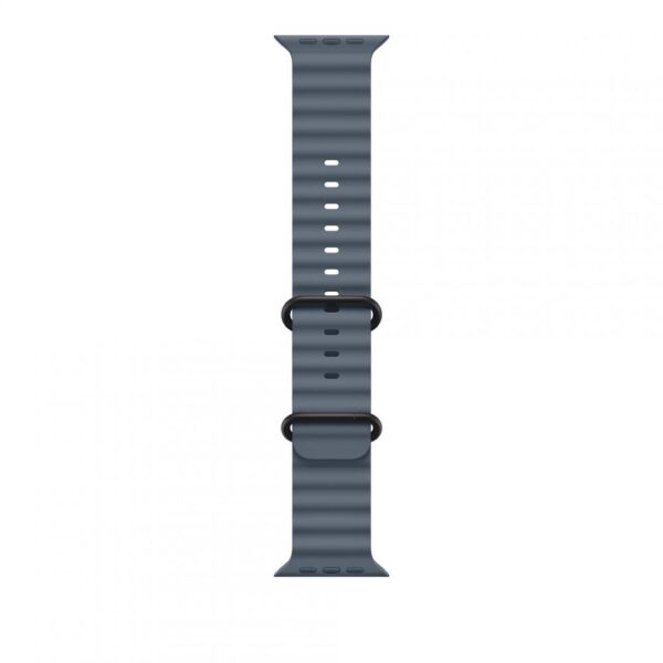 Apple Watch 49mm Anchor Blue Ocean Band Extension – Black Titanium Finish
