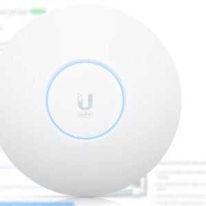 UBIQUITI Unifi6 Enterprise Access Point, U6-ENTERPRISE, Tri-Band WIFI6, 2.4 GHz