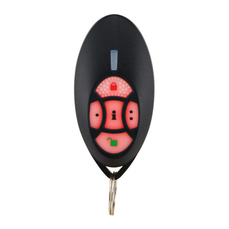 Telecomandă cu Cartelă de Acces integrată; 5 acţiuni programabile; rază