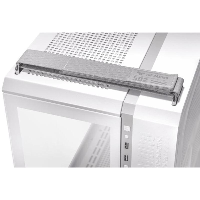 Carcasa ASUS GT 502 TUF GAMING Mid Tower ARGB ALB - imagine 13