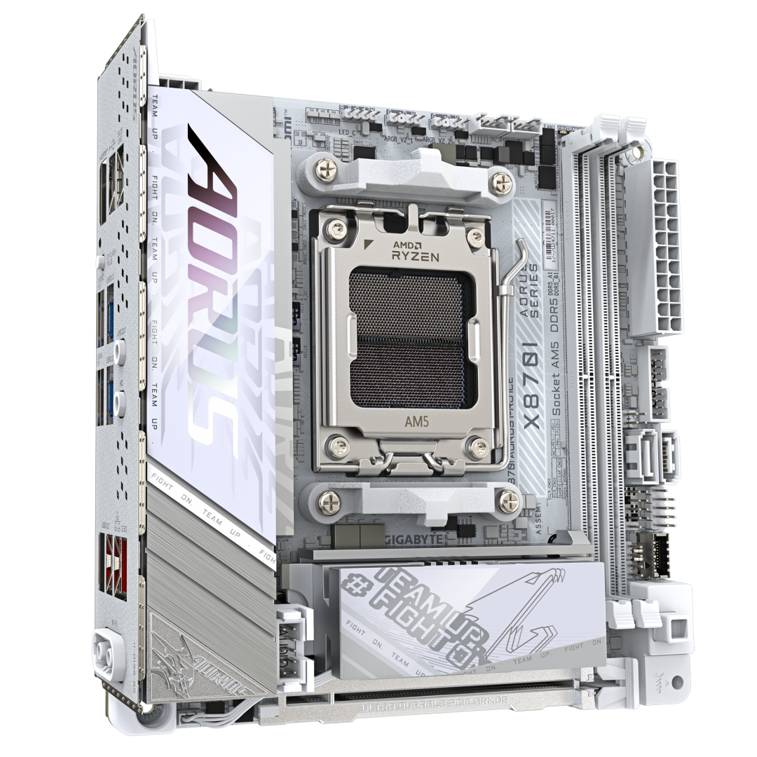 Placa de bază Gigabyte X870I AORUS PRO ICE AM5 - imagine 3