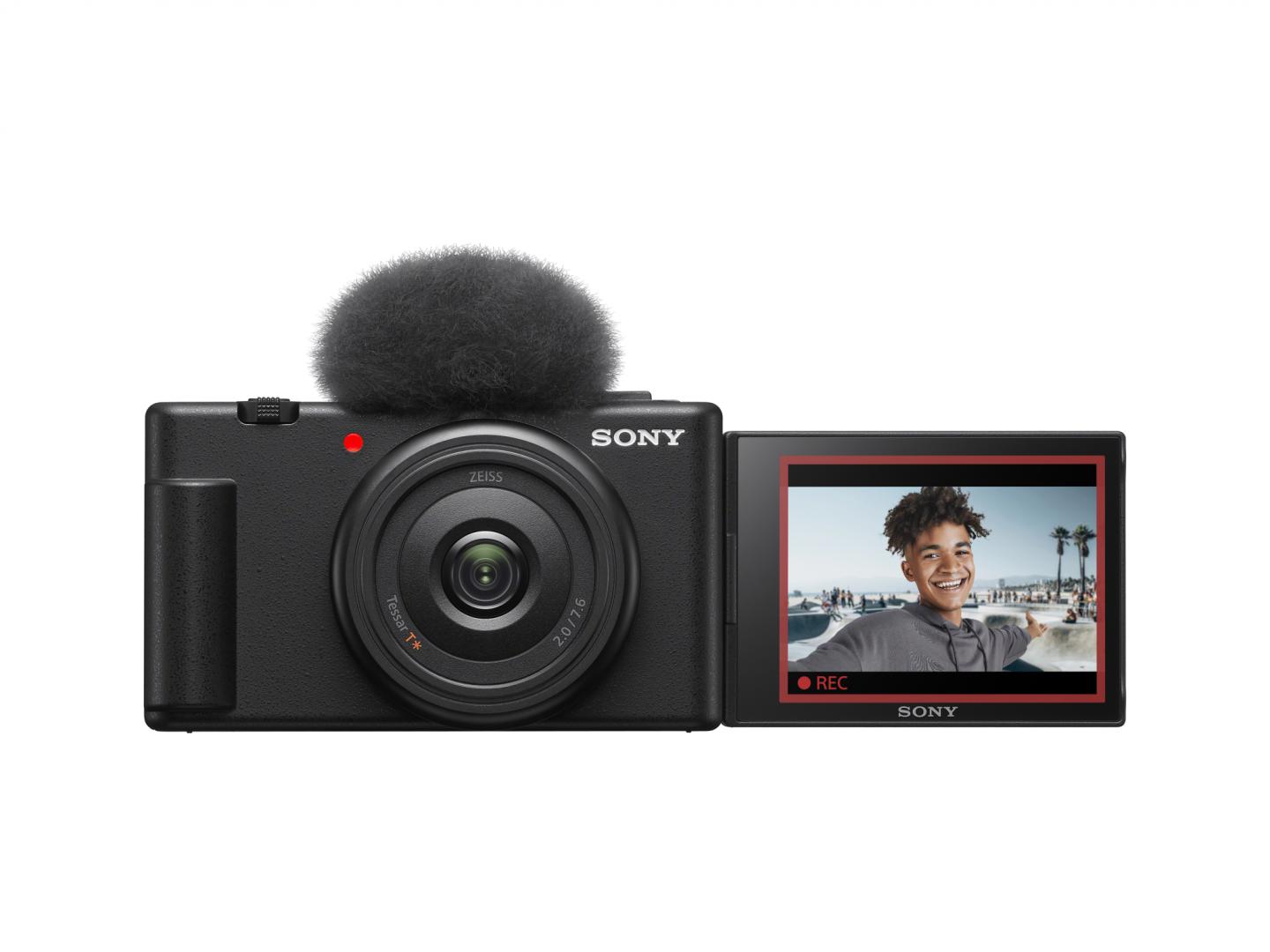 SONY Compact dedicata pentru vlogging ZV-1F 20.1MP, 7.6mm, F2 ISO