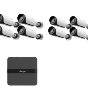 Kit supraveghere video Milesight 8 buc camera MS-C2964-UPD + 1