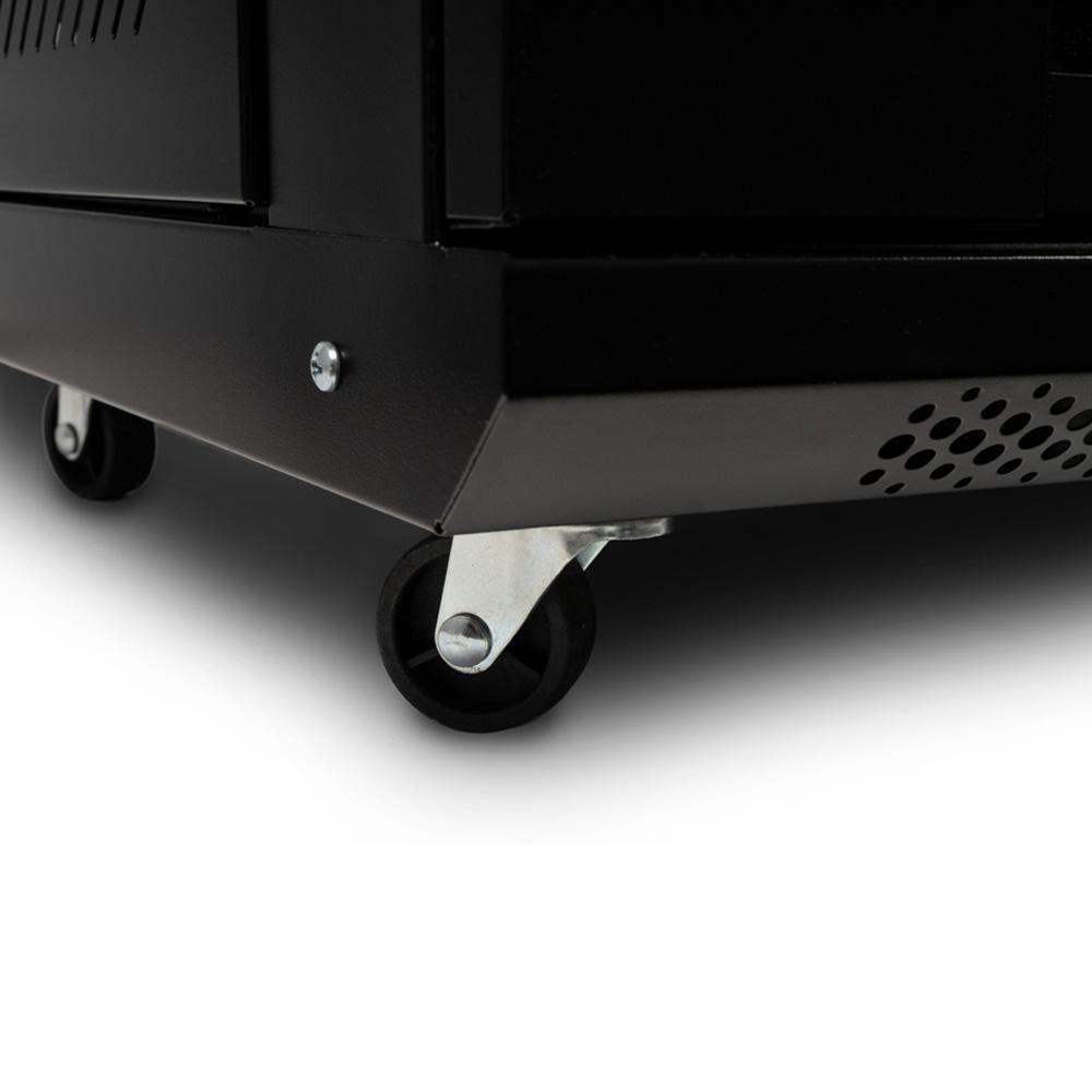 CABINET 19″ SPACER 12U 500x450mm, fixare pe perete, Flatpack (dezasamblat), - imagine 6