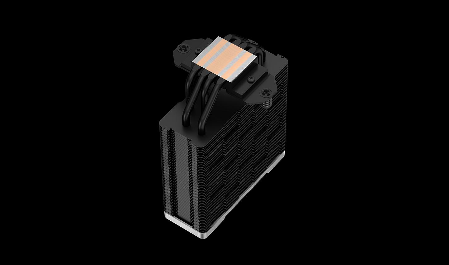 Cooler Procesor DEEPCOOL AK400 ZERO DARK - imagine 5