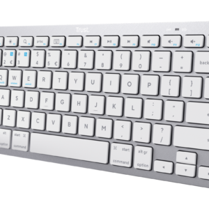 Tastatura Trust Wireless, numar taste 85, alb