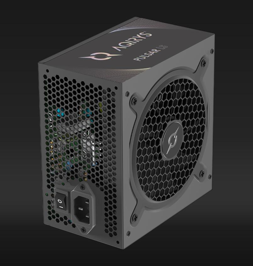 Sursa Aqirys Pulsar LS 550W 80+ White certified, culoare neagra - imagine 3