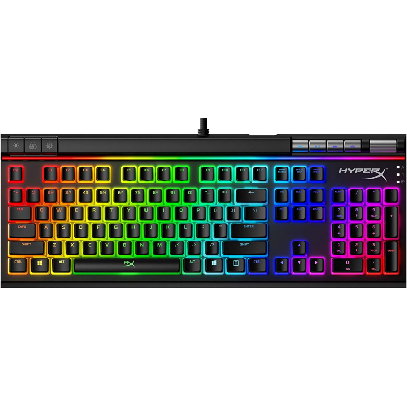 Tastatura Gaming HyperX Alloy Elite 2 Red Switch, cu fir,