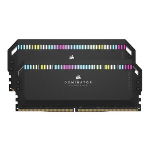 Memorie RAM DIMM Corsair Dominator RGB, DDR5, 32GB (2×16), CL40,