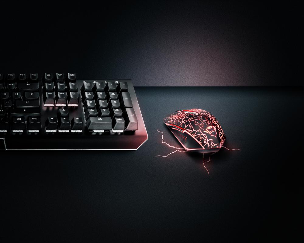 Mouse Trust GXT 107 Izza, Wireless Gaming, negru - imagine 9