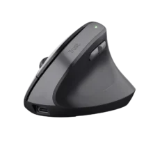 Mouse Ergonomic fara Fir Trust Bayo Ii, Rezolutie Maxima 2400