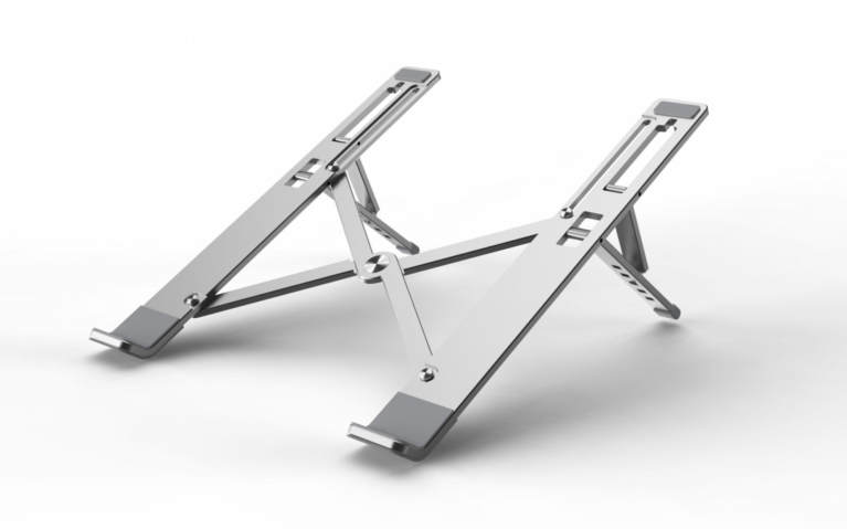 Suport laptop Serioux, SRXNCPU6L, material aluminiu, dimensiune deschisă: 197x245x4mm,dimensiune pliată: