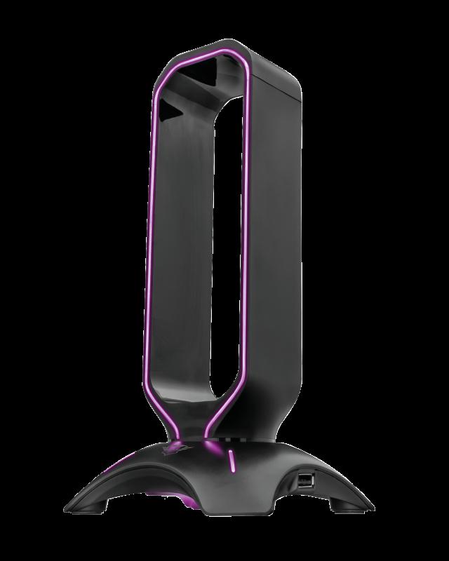 Suport Casti Trust GXT 265 Cintar RGB Headset Stand - imagine 8