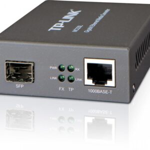 "Omada 10/100/1000 Mbps RJ45 to 1000 Mbps SFP Slot Supporting
