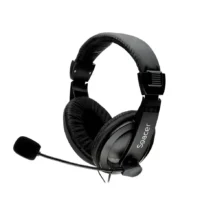 Casti cu Micr. Spacer, cu Fir, Multimedia, 2x Jack 3.mm