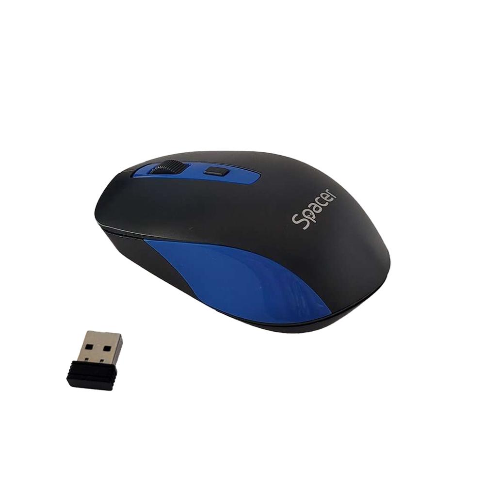 MOUSE Spacer, PC sau NB, 1600 dpi, butoane/scroll 4/1, negru