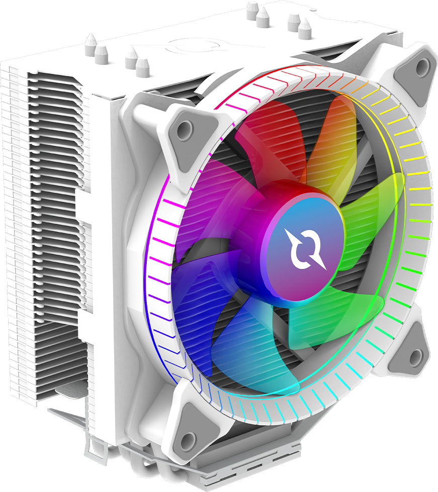 Cooler Procesor AQYRIS URANUS LS ARGB ALB - imagine 11