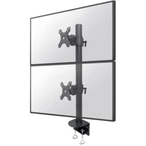 Suport Monitor de Birou Dublu, Neomounts by Newstar FPMA-D960DVBLACKPLUS, 17"