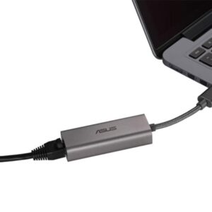 ASUS USB-C2500 Ethernet Adapter, Input USB 3.2 Gen1 Type-A, Output