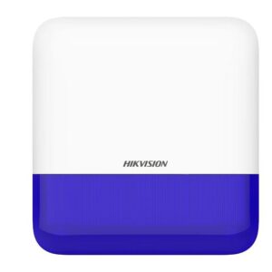 Sirene de exterior wireless AXPRO Hikvision DS-PS1-E-WE(Blue Indicator), frecventa de