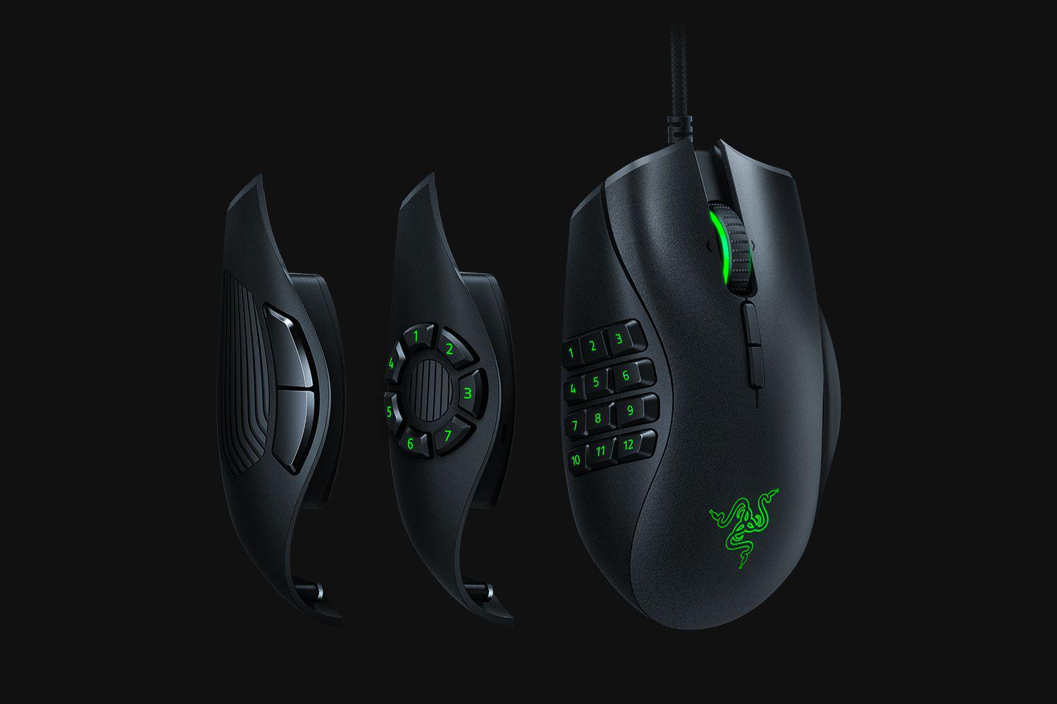 Mouse Razer, 5G optical sensor, Naga Trinity, 3 interchangeable side - imagine 5