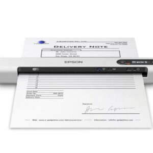 Scanner Epson DS-80W portabil, dimensiune A4, tip sheetfed, viteza scanare: