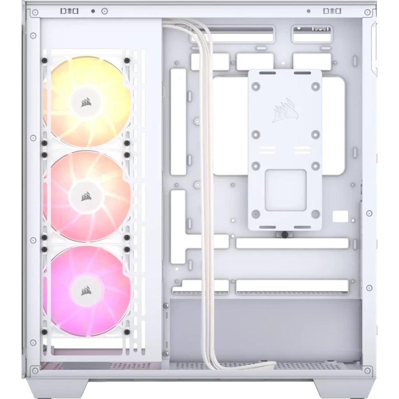 Carcasa CORSAIR 3500X Mid Tower ARGB ALB - imagine 4