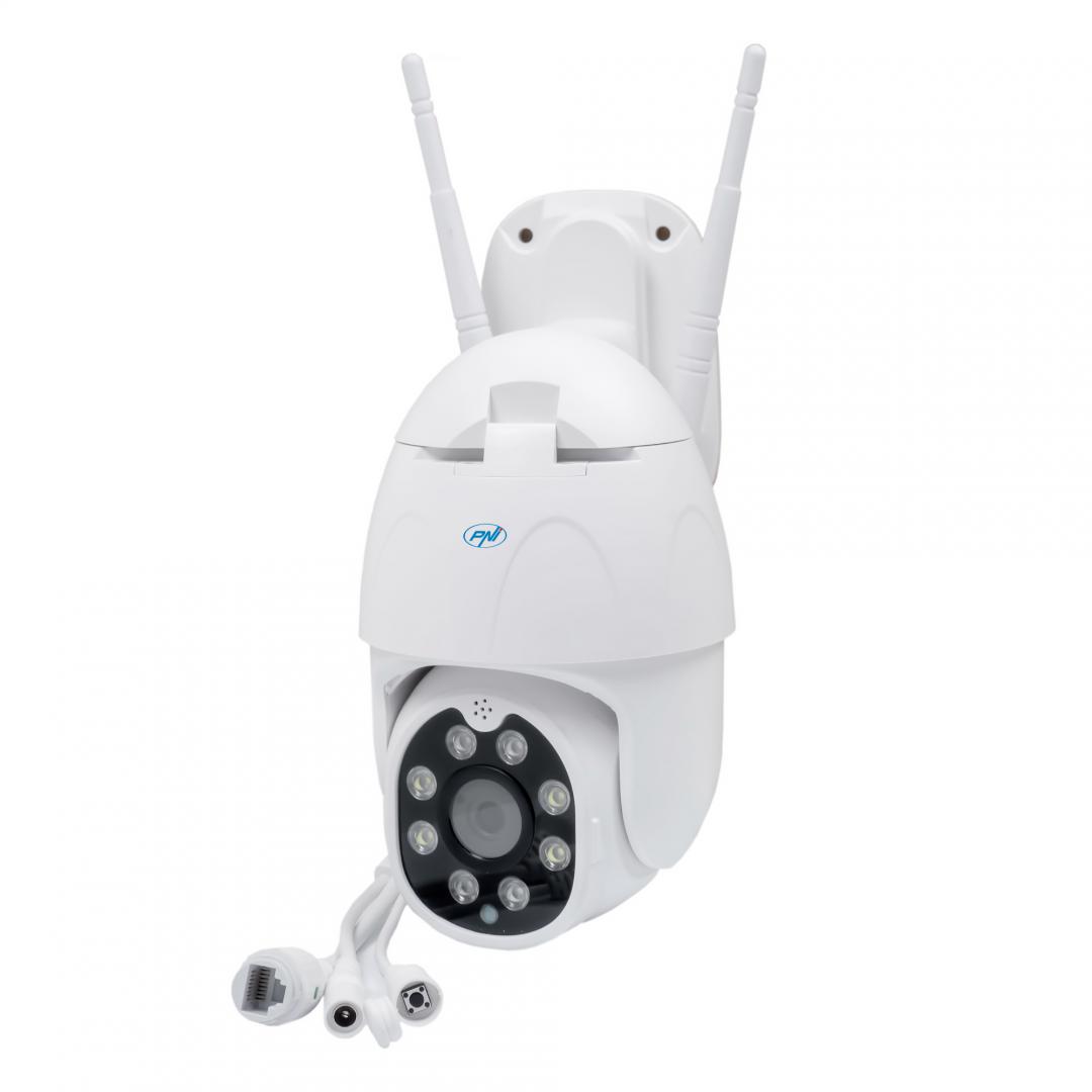 Camera supraveghere video wireless PNI IP230T 1080P cu PTZ, stand-alone, - imagine 6