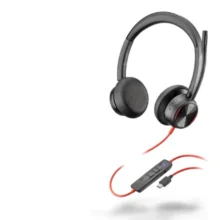 Poly Blackwire 8225 Stereo Microsoft Teams Certified USB-C Headset +USB-C/A