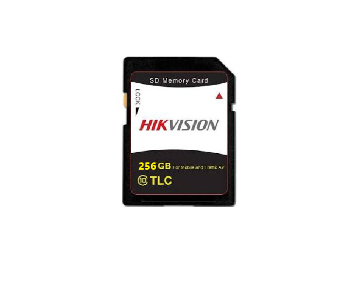 Hikvision SD card 256GB AE-MW3SD1(TLC/256G) - storage medium: TLC particles
