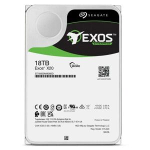 HDD intern Seagate, Exos X20, 3.5", 18TB, SATA3, 7200 RPM,