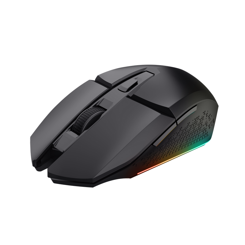 Mouse Gaming Wireless Trust GXT 110 Felox DPI: 1000-4800, negru - imagine 3