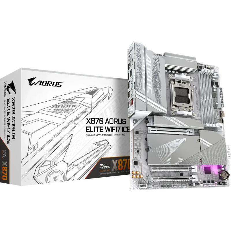 Placa de bază Gigabyte X870 AORUS ELITE WIFI7 ICE AM5