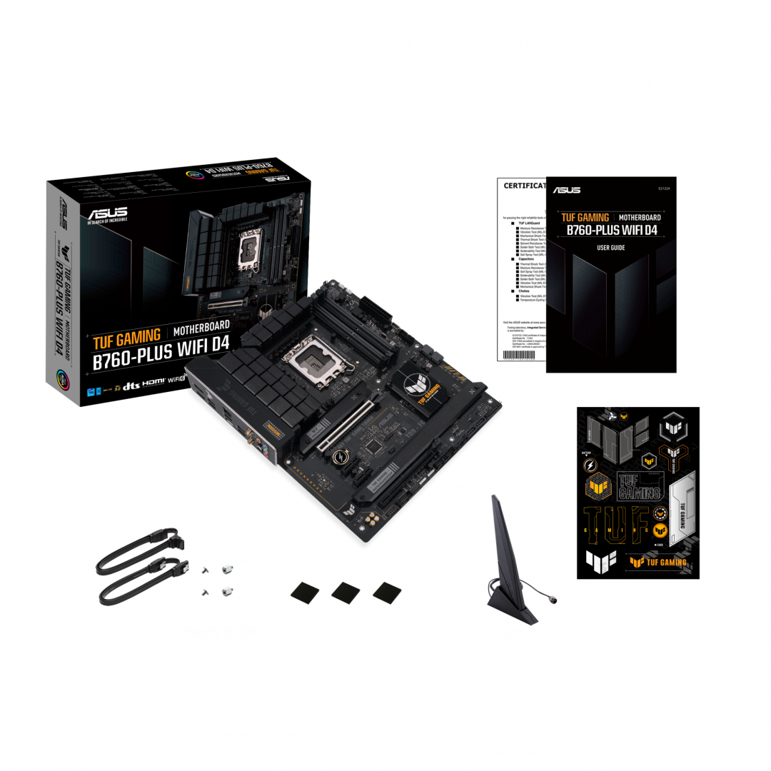 Placa de bază ASUS TUF B760-PLUS DDR4 WIFI LGA1700 - imagine 5