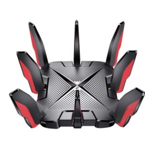 Router gaming Wi-Fi 6 Tri-Band Gigabit AX6600 cu Tehnologie OneMesh,