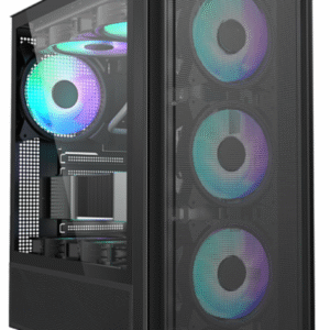 Carcasa gaming Serioux Vanguard, fara sursa, tip middle tower, capac