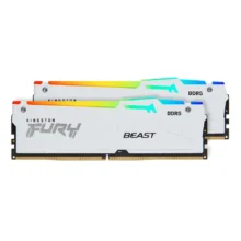 Memorie RAM Kingston FURY Beast RGB White 32GB DDR5 6000MHz