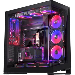Carcasa PHANTEKS NV9 MK2 Full Tower ARGB NEGRU, Tempered Glass,