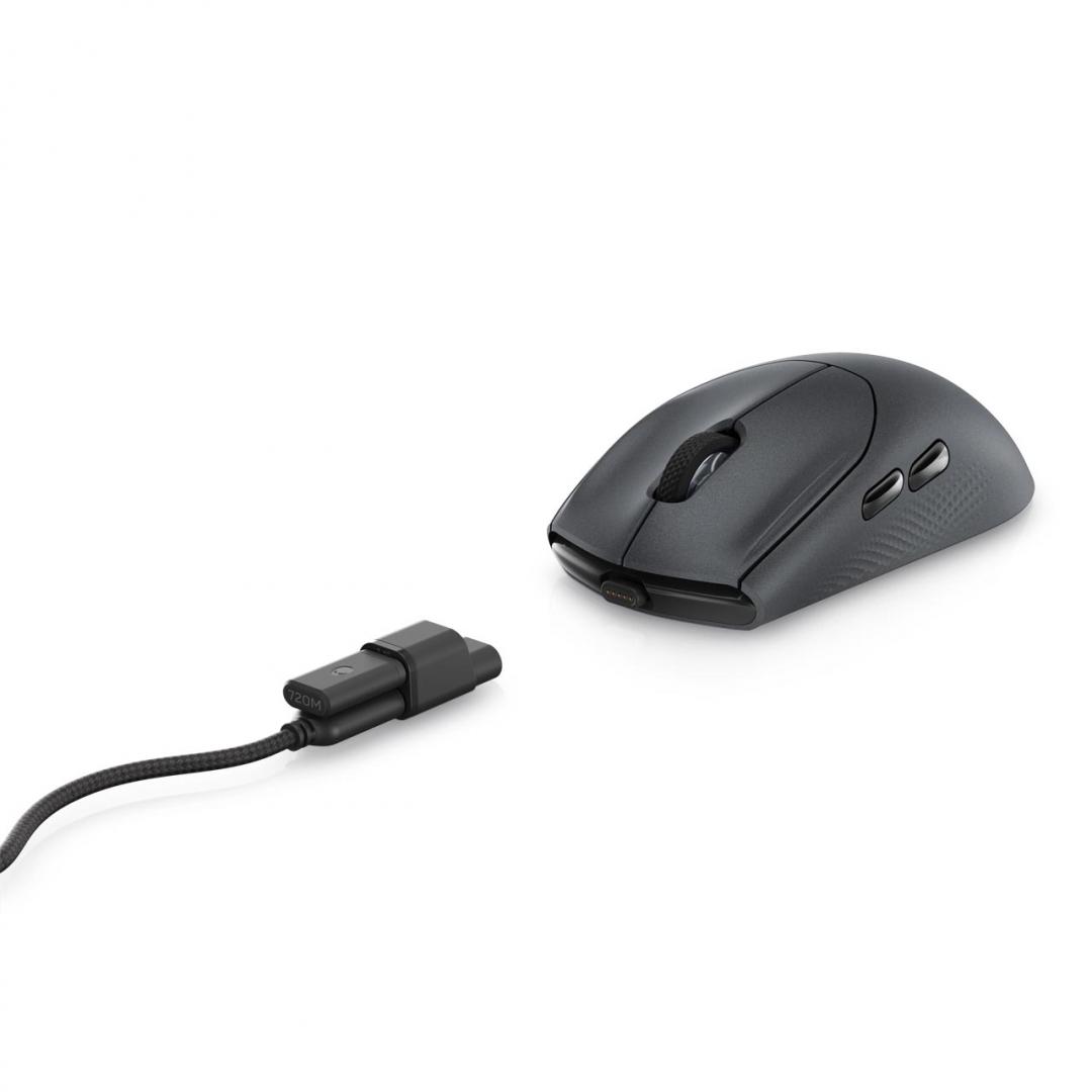 Dell Alienware Tri-Mode Wireless Gaming Mouse AW720M, Connection type: Tri-mode - imagine 5