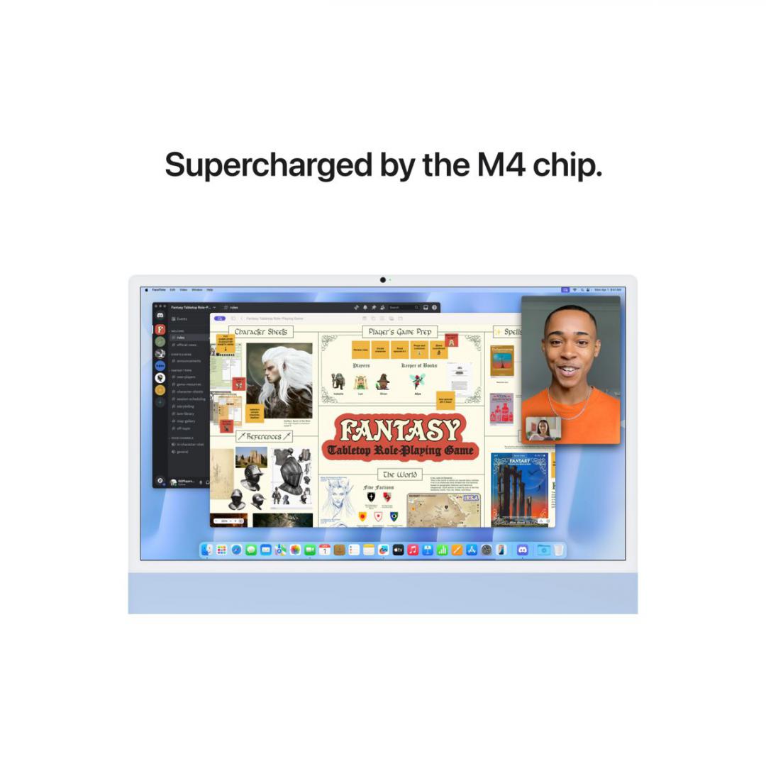 Apple iMAC 24" Retina 4.5k/ Apple M4 (CPU 10-core, GPU - imagine 7