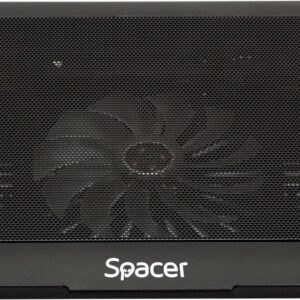 STAND LAPTOP SPACER SP-NC19 15.6", sita metal, fan 14cm, led