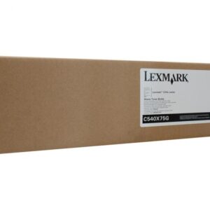 Waste toner Lexmark C540X75G, black, 36 k mono, 18 k