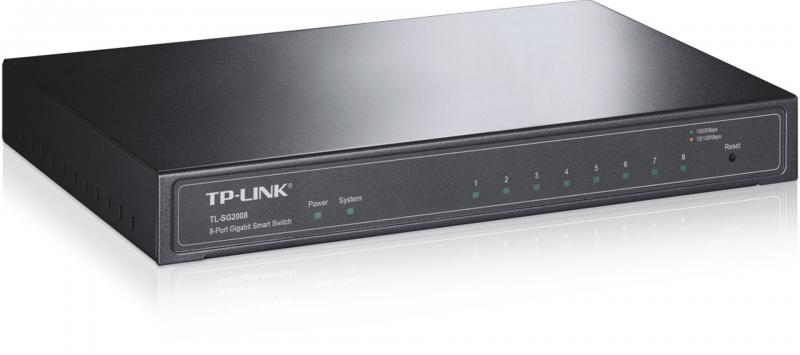 Switch TP-Link TL-SG2008, 8 port, 10/100/1000Mbps - imagine 4